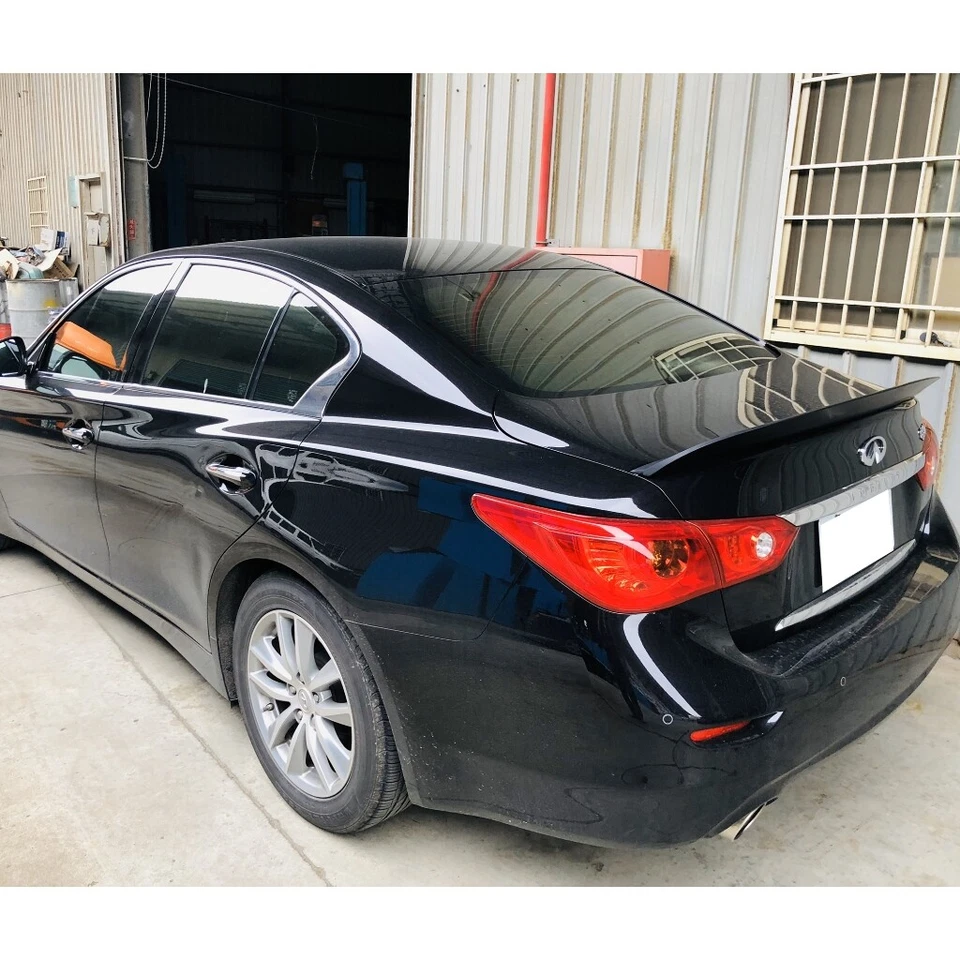 SQRvx 284P Type Rear Duckbill Trunk Spoiler Wing Fits 1998~2004 Audi A6 C5 Sedan - Image 4 of 4