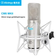 Alctron CM6 MKII Diaphragm Condenser Microphone Capacitor Cardioid Recording Mic