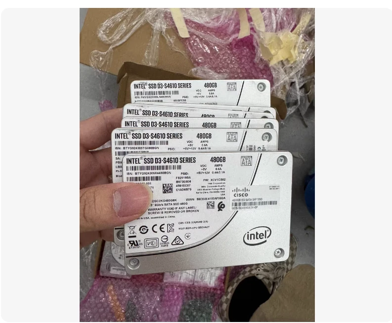 Intel D3-S4610 Series 480GB SATA III 6G 3D2 TLC 2.5" SSD SSDSC2KG480G8 - Image 3 of 4