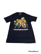 Preowned Vintage Mario Kart Video Game T-Shirt Size Small B4