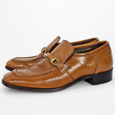 Nettleton Vintage Loafers Mens 8 B/D Brown Leather Dress  display picture 1