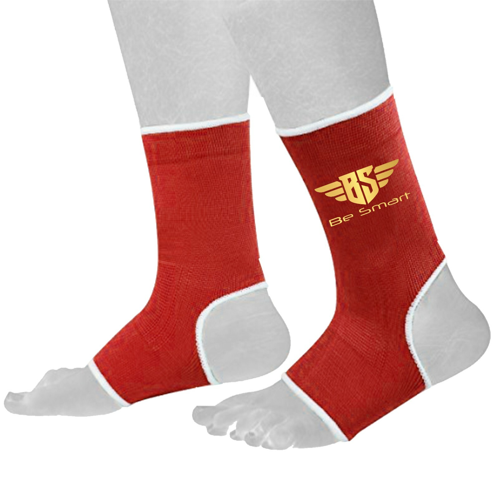 MMA Ankle support Brace Leg Arthritis Injury Gym sleeve Elasticated