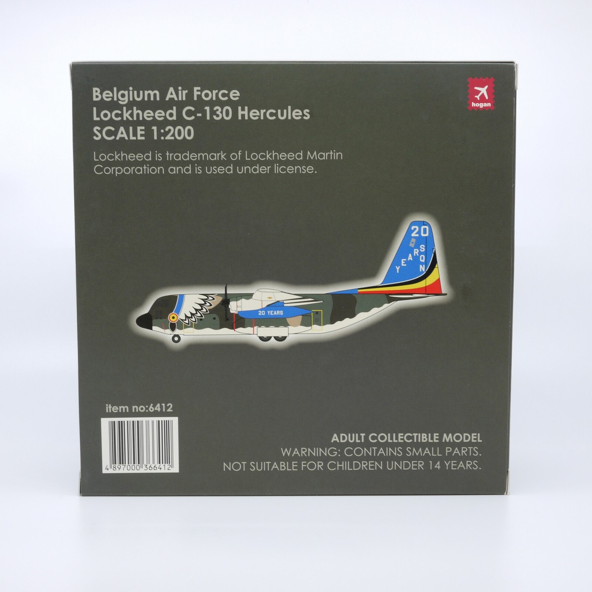 Hogan Wings 6412, Belgium Air Force, C-130 Hercules, 20th