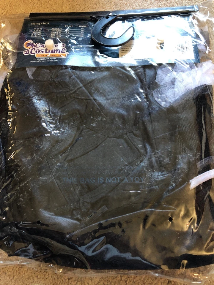 SKELA-RINA BAILARINA ESQUELETO NIÑO HALLOWEEN DISFRAZ NIÑAS TALLA MEDIANA 8-10 Foto 2 de 2