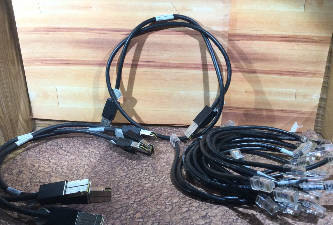 LEONI L45593E101D5 0.5M LOAD STACK HIGH SPEED CABLES & Cable Lot New eBay