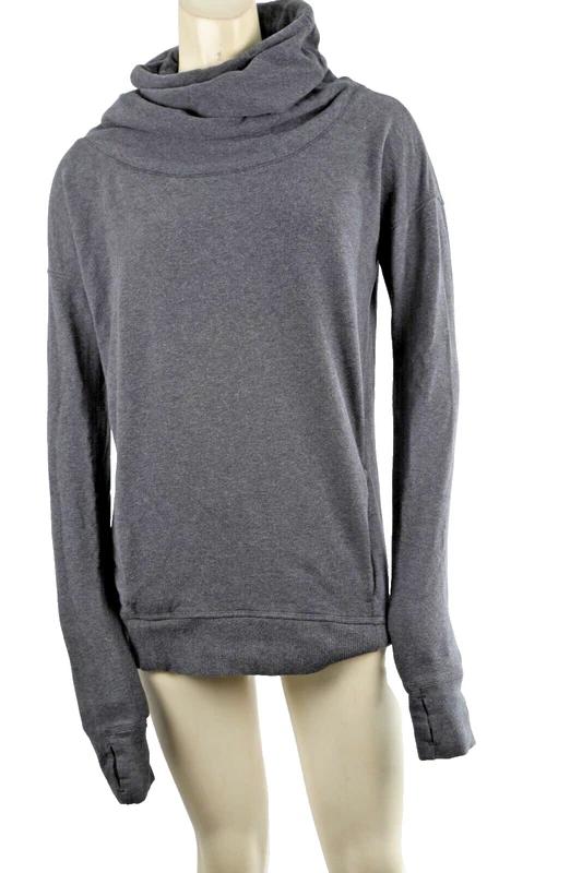 lululemon cotton hooded high neck hoodie