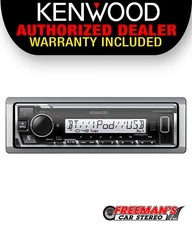 Kenwood KMR-M332BT 1-DIN Marine Digital Media Receiver