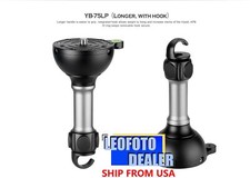 Leofoto YB-75LP Leveling Base with Handle for 75mm Bowl 3/8" Thread