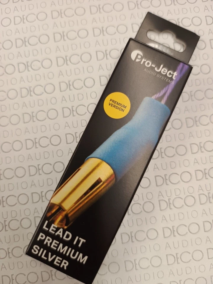 Pro-Ject Lead It Premium Silver Leads Cartridge Wires, set of 4.  DECO - Image 2 of 3