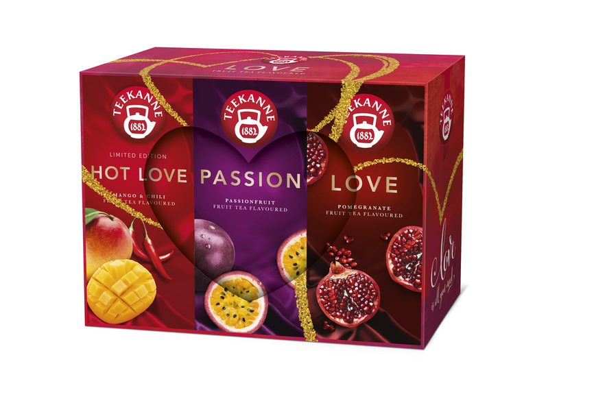 TEEKANNE - SET OF HERBAL TEA - 3x 20 TEA BAGS - LIMITED EDITON HOT