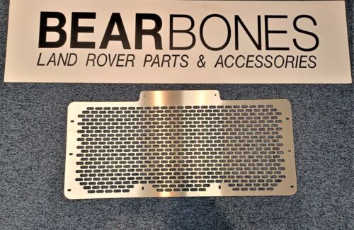 Defender 90 110 130 Front Grill Grille Brushed Stainless Steel BA3905  LR038615 - Picture 1 of 2