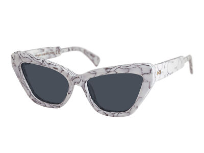 XLAB Sunglasses mod. PANAY  WHITE MARBLE / POLARIZED SMOKE