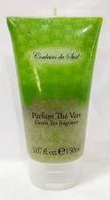 Couleurs Du Sud GREEN TEA Fragrance Body Scrub Parfum Vert 5.07 oz/150mL New