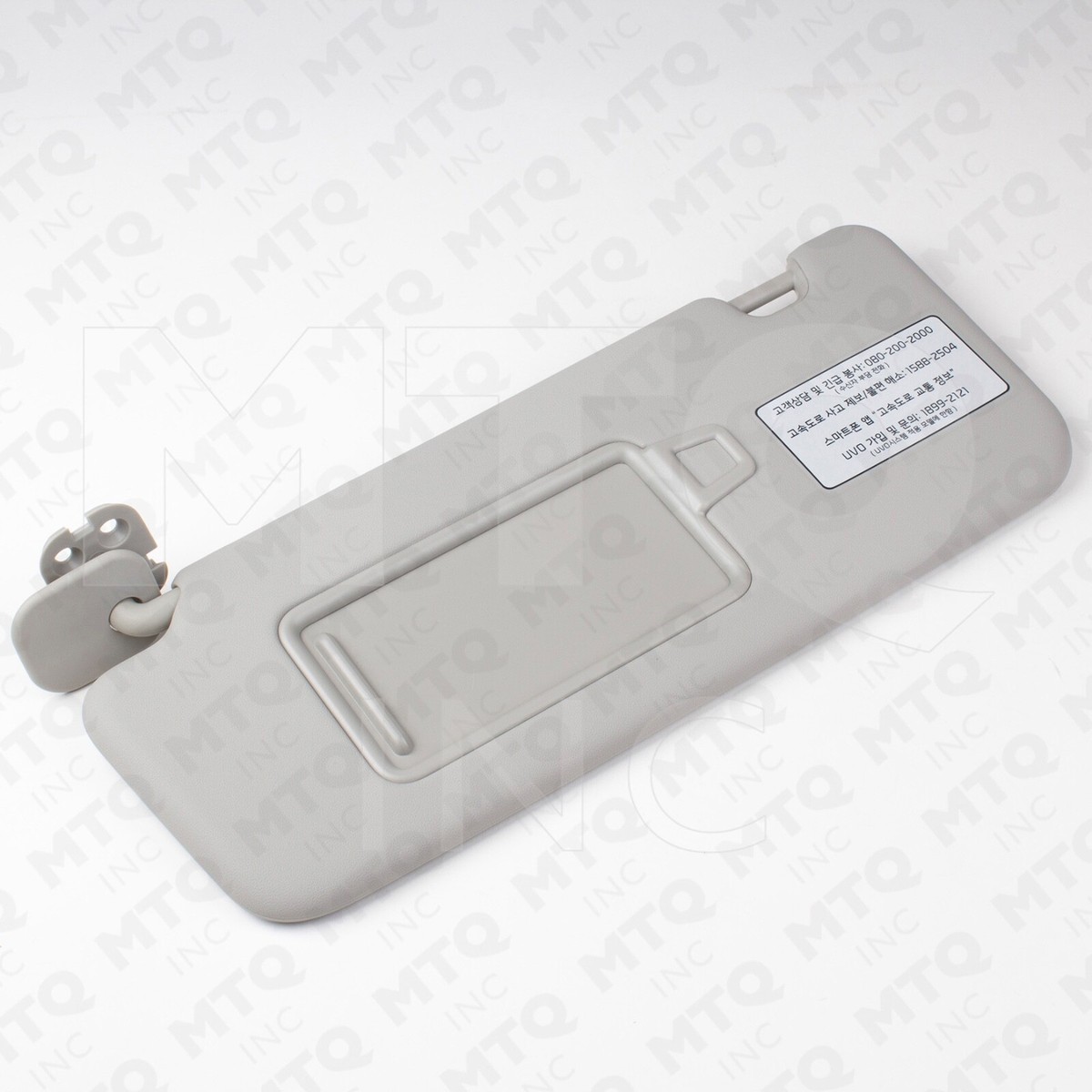New Kia Sun Visor Driver Side Grey for 2017-22 Niro 85210-G5200HGC