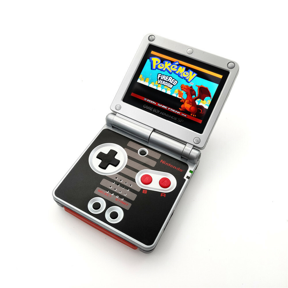 NES Nintendo Game Boy Advance SP Console AGS-101 Highlight LCD GBA