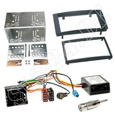 VW T5 Transporter Doppel-DIN KFZ Blende Radioblende ISO Adapterkabel Can-Bus SET