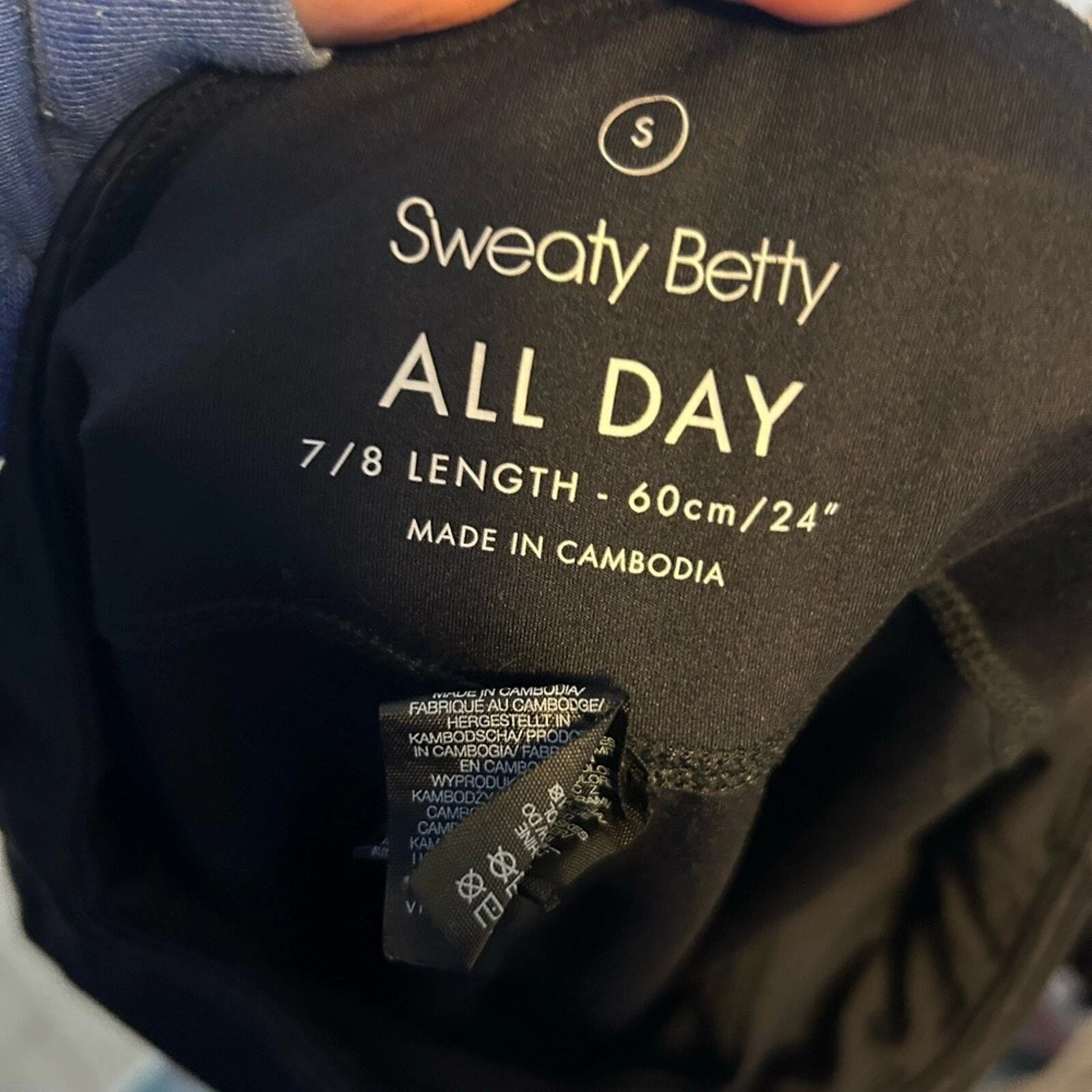 sweaty-betty all day 7/8 animal print leggings