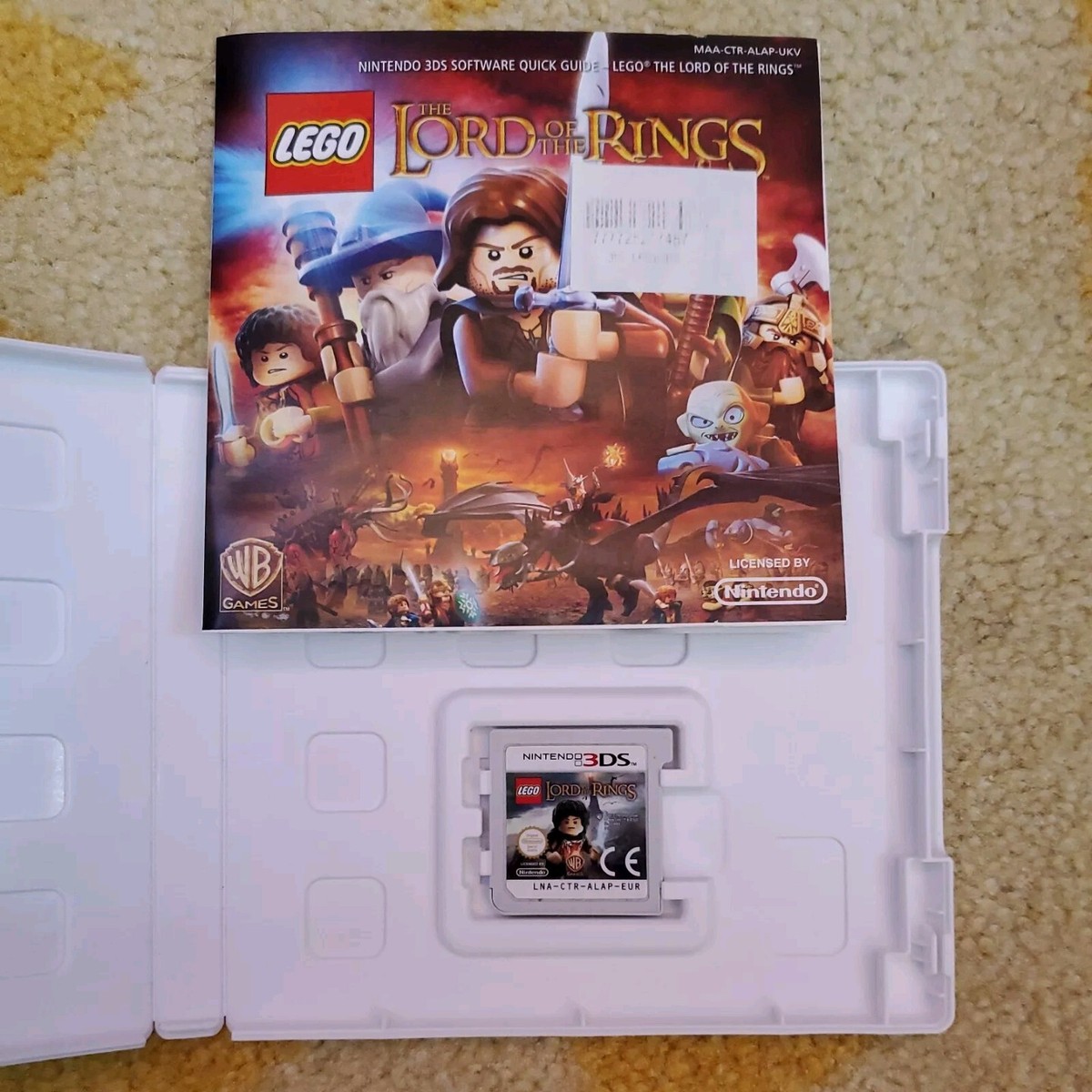 Warner Bros Lego Lord Of The Rings Ipad Nintendo 3ds Nintendo