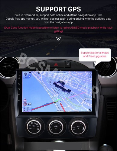 Double Din Car Stereo Radio GPS WIFI Head Unit RDS Fit For Mazda MX5 2009-2015 - Picture 11 of 23