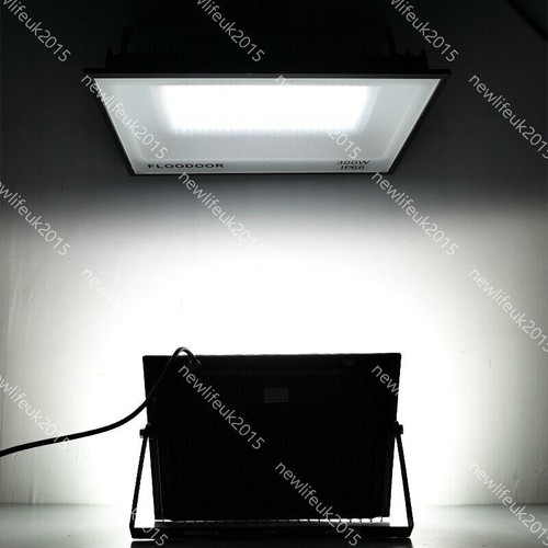 300W Flood Light 2835SMD LED 220V Spotlight Cool White Outdoor Worklight w/ Plug - Picture 10 of 15