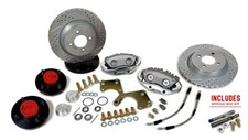 1979-1993 Fox Mustang 4-lug Front Brake Kit Includes Spindle Modification Kit 1979-1993 Fox Mustang 4-lug Front Brake Kit Includes Spindle Modification Kit