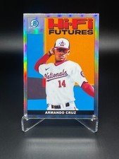 Armando Cruz 2022 Bowman Chrome Hi-Fi Futures #HIFI-24 Washington Nationals