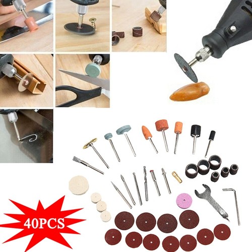 40pcs Mini Electric Drill Multi Tool Accessory Set for Grinding and Polishing - Picture 8 of 11
