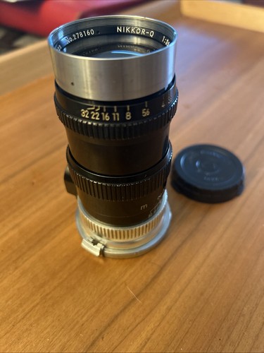 Nikkor-Q 135mm f/3.5 lens Nikon S-mount Nippon Kogaku Vintage - Picture 4 of 15