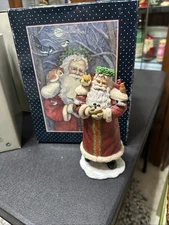 Sherri Buck Baldwin Classic Santa 1998, #8 Santa’s Feathered Friends 71609206