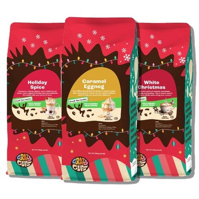 Decaf Flavored Holiday Ground Coffee Variety Pack, Includes Decaffeinated Hol...
