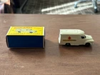 VINTAGE 1960'S LESNEY DIECAST METAL MATCHBOX CAR W BOX # 14 LOMAS AMBULANCE NM