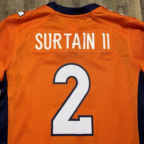 New Denver Broncos Patrick Surtain II Nike NFL Football Game Jersey Women S $120 - Picture 6 of 7