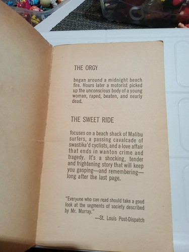 COUVERTURE ABÎMÉE The Sweet Ride ; Signet T 3228 par William Murray - Photo 5/18