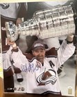 Ray Bourque Autographed Colorado Avalanche Stanley Cup 16x20 Photo JSA WPP738828 — photo 1