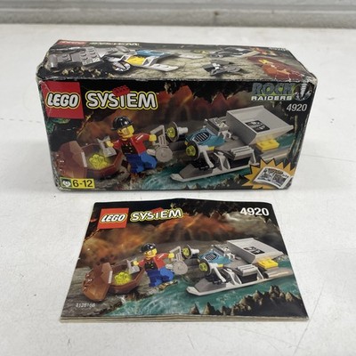 ORIGINAL GENUINE LEGO Empty Box Junk Journal Prop System 4920 Part Instructions