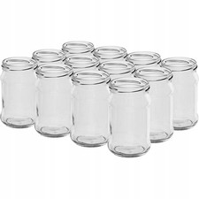 12x 300ml Glas Konservengläser fi66/4 für Marmelade, Früchte, Gemüse, Einmachen