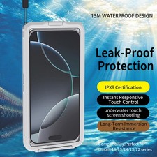 Universal Underwater Shockproof Waterproof Dustproof Snowproof Phone Case Cover