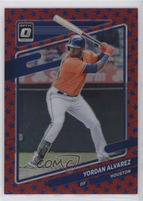 2021 Panini Donruss Optic Liberty Prizm 12/45 Yordan Alvarez #177 2oe