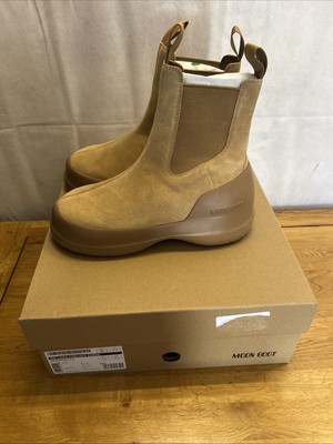 Moon Boot Luna Chelsea Wildleder Stiefel. Neu verpackt UK 6,5