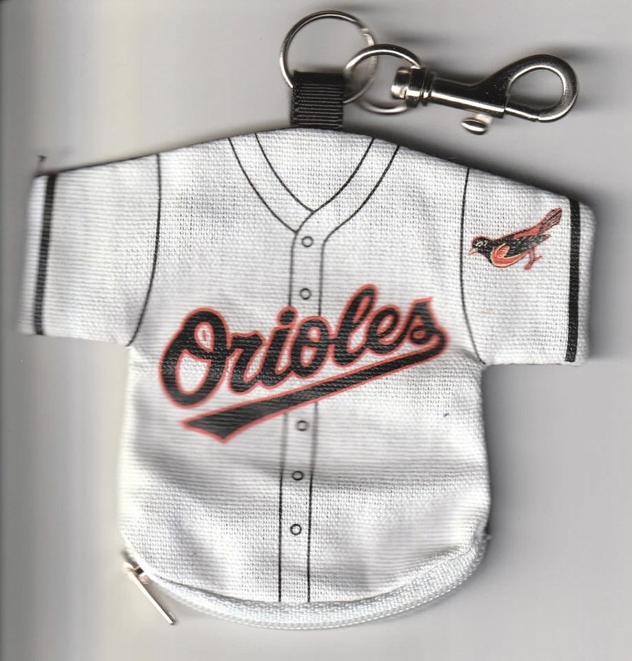 6 J.F. Sports - Baltimore Orioles Lil' Sport Baseball Jersey Key Chains - Image 2 of 4