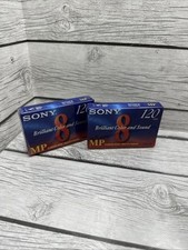 New 2 SONY P6-120MPD 8mm Video8 Tape 120 min MP Camcorder Standard Grade Cass.