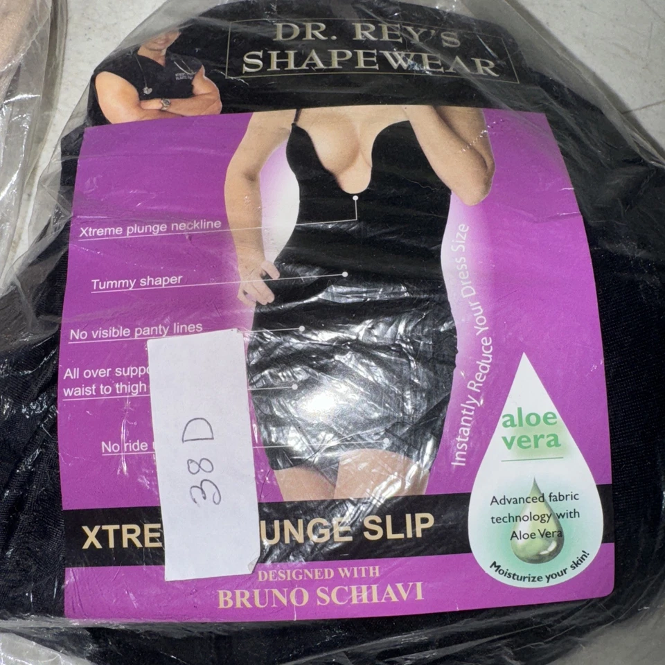 2 NUEVO CON ETIQUETAS Dr. Rey Prendas moldeadoras Multi-Way Xtreme Body Traje modelador calzoncillo 38D Foto 3 de 3