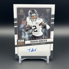 2025 Panini Luminance Year One Signatures TRAVIS HUNTER Auto RC Jaguars 🔥📈