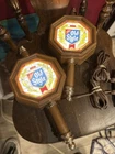 Vintage Old Style Beer Sconces Lighted Sign Pair Excellent condition PAIR WORKS!