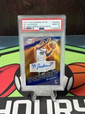2023-24 Contenders Optic GG Jackson II Up and Coming Auto RC Blue /75 PSA 10