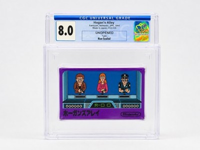   HOGAN'S ALLEY Unopened NINTENDO FAMICOM (NES) Japan NTSC-J 1984 (CGC 8)