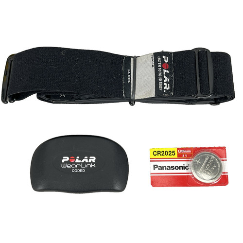 Polar WearLink T31 Coded Heart Rate Sensor Transmitter w/ M-XXL Strap & Battery