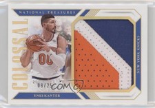 2018-19 Panini National Treasures Colossal Materials Prime 9/25 Enes Kanter 5w7