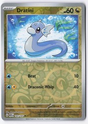 Dratini 147/165 Reverse Holo - Scarlet & Violet 151