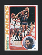 1978-79 Topps Lonnie Shelton New York Knicks Card #66 Near Mint ***Sharp***